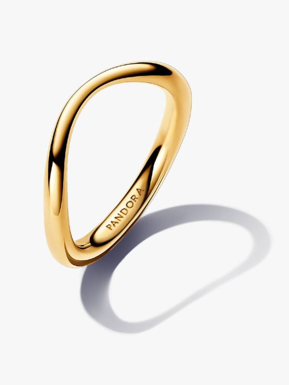 Pandora Organically Shaped Band Ring
